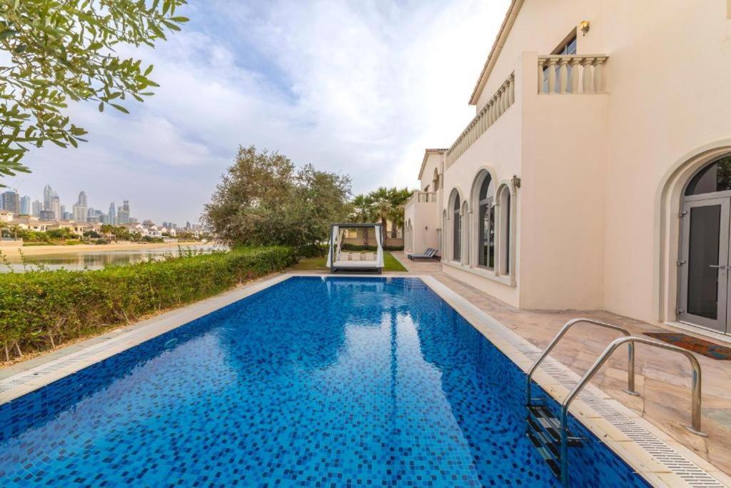 Royal Sea View Villa With Private Pool Dubai Exterior photo